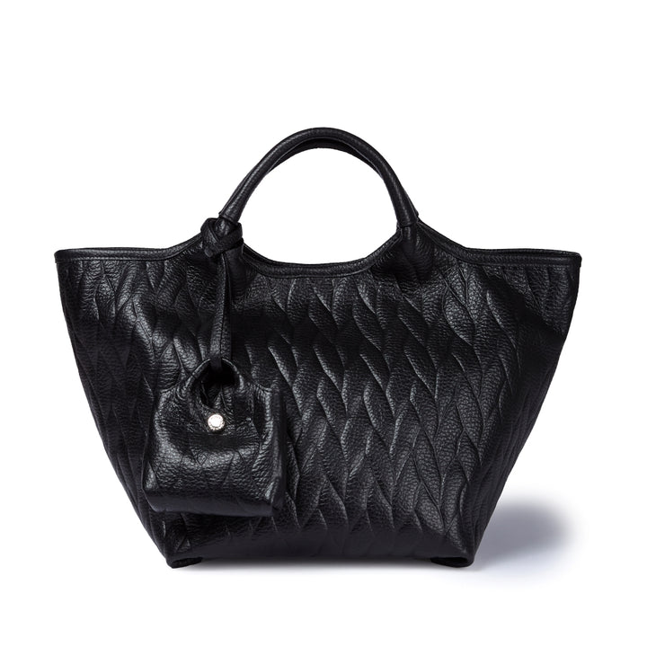 Joy Alina 5 in 1 borsa in pelle trasformabile con tracolla staccabile e charms porta AirPods