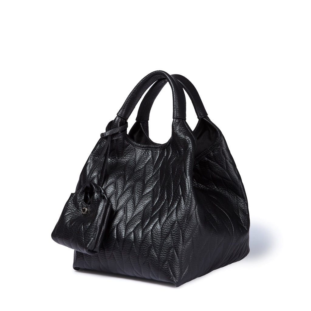 Joy Alina 5 in 1 borsa in pelle trasformabile con tracolla staccabile e charms porta AirPods