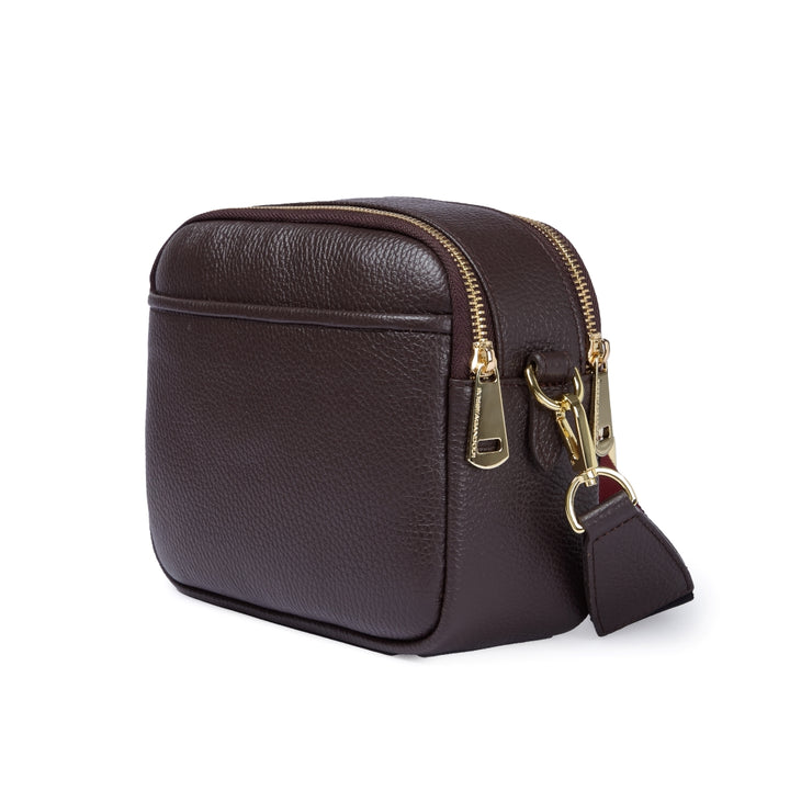 Grace woven elongated bag in braided calfskin