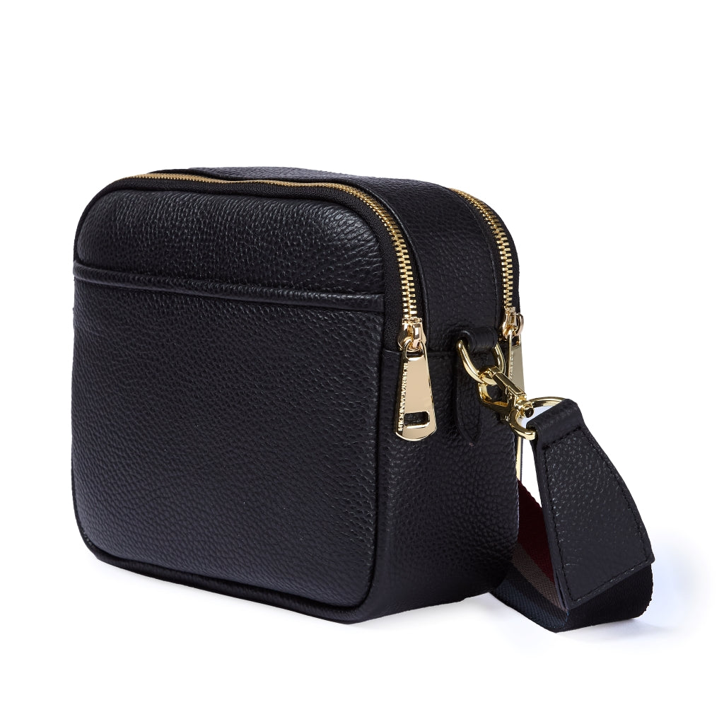 Grace woven elongated bag in braided calfskin