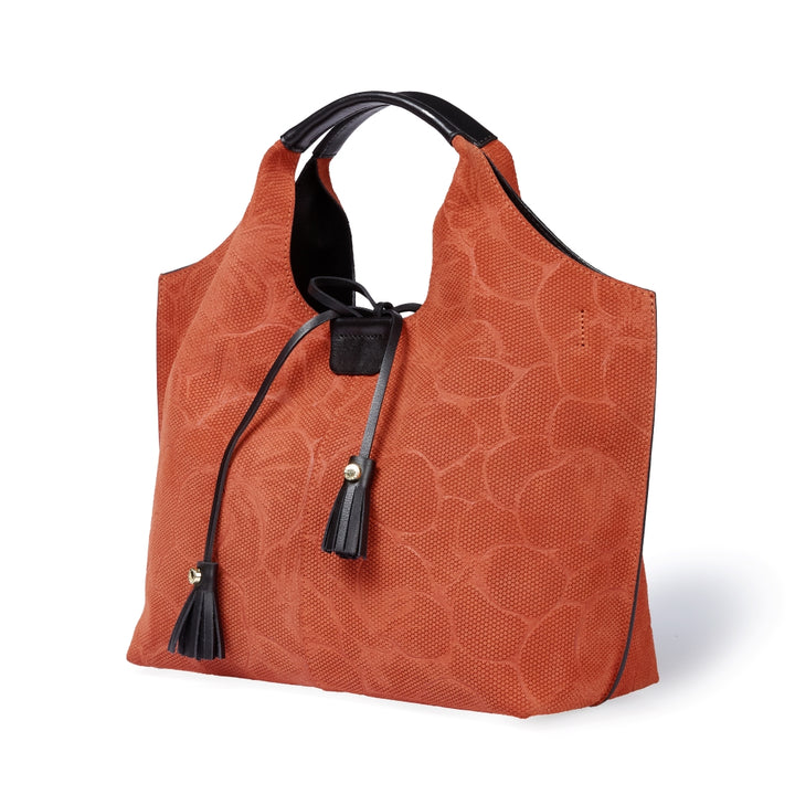 Grace woven elongated bag in braided calfskin