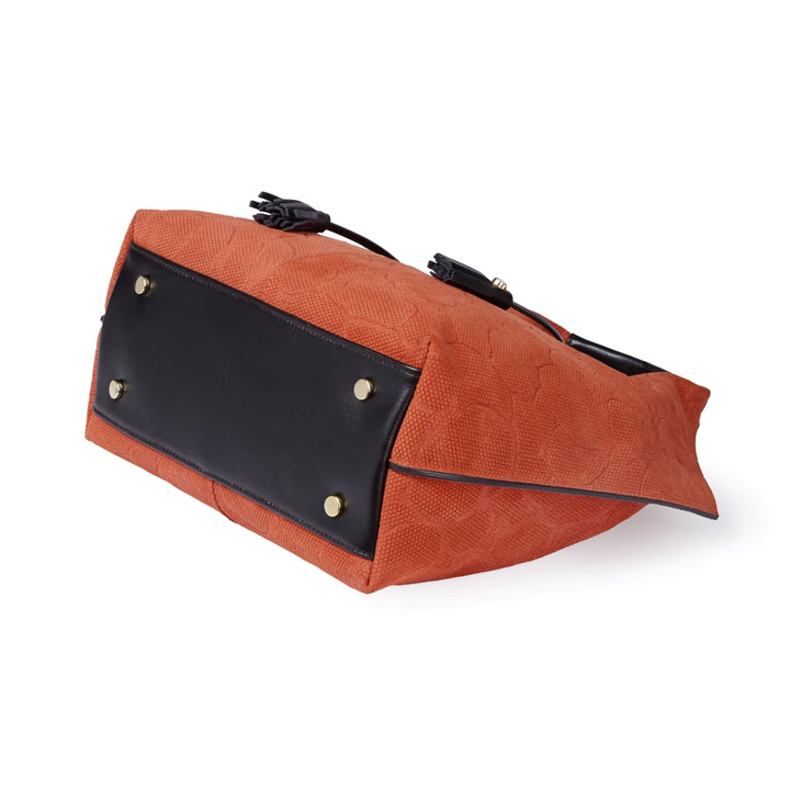 Grace woven elongated bag in braided calfskin