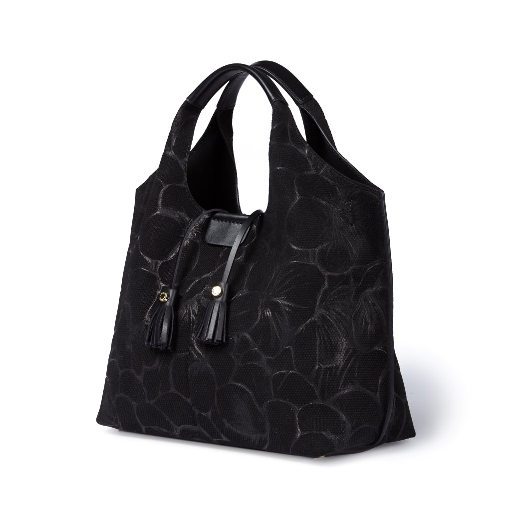 Grace woven elongated bag in braided calfskin