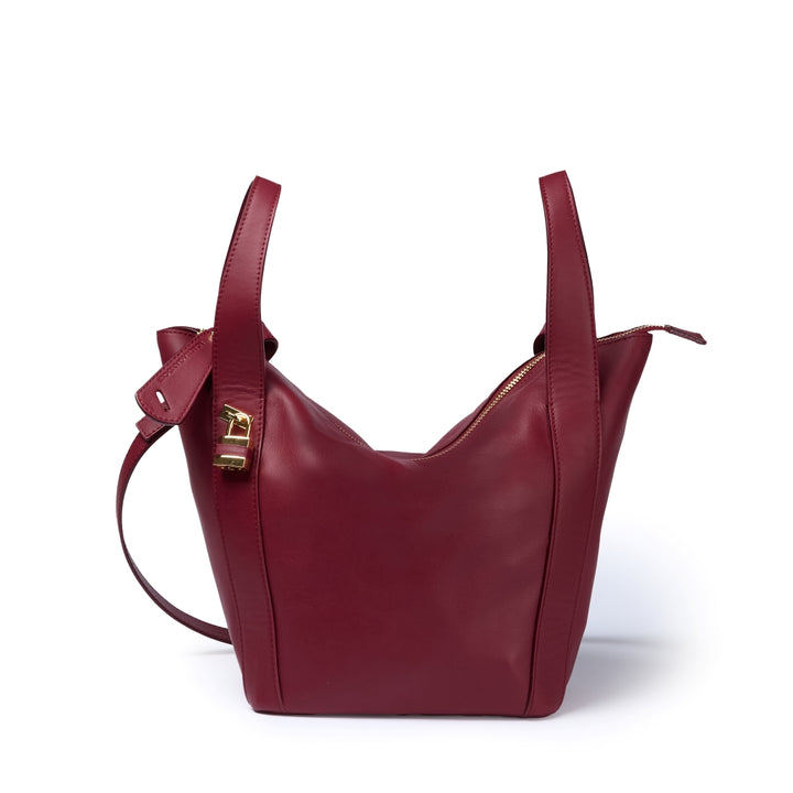 Holly small Borsa in vitello morbido 3 in 1 – trasformabile, elegante, funzionale