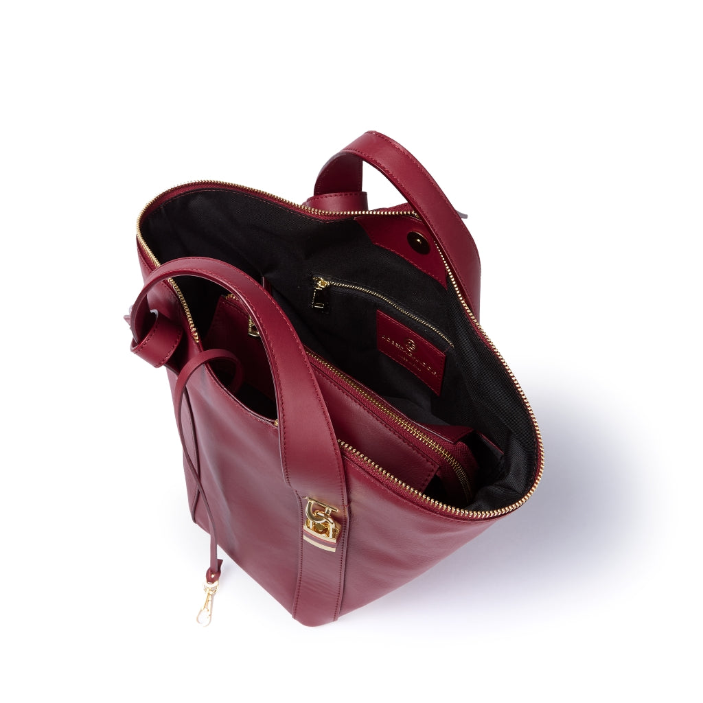 Holly small Borsa in vitello morbido 3 in 1 – trasformabile, elegante, funzionale