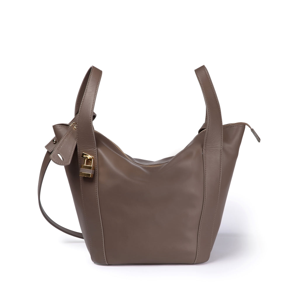 Holly small Borsa in vitello morbido 3 in 1 – trasformabile, elegante, funzionale