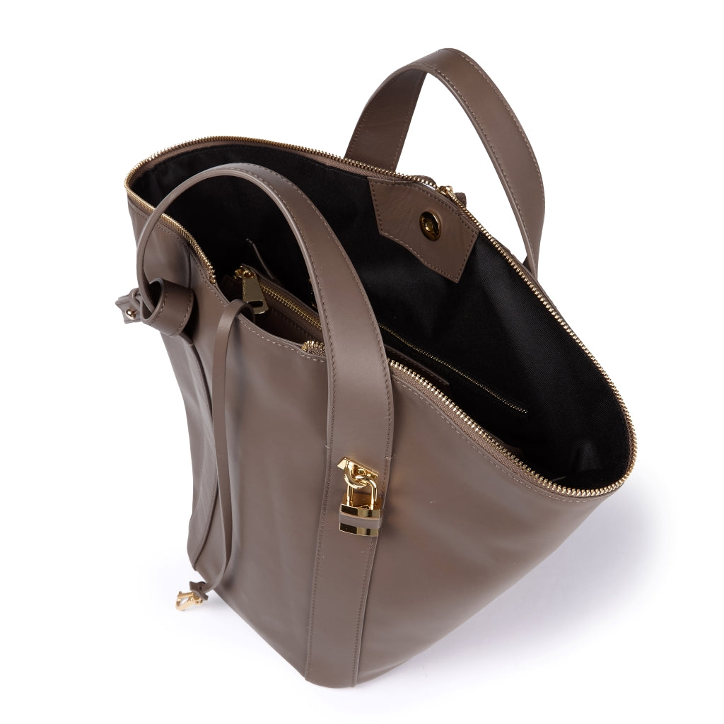 Holly Large Borsa in vitello morbido 3 in 1 – trasformabile, elegante, funzionale