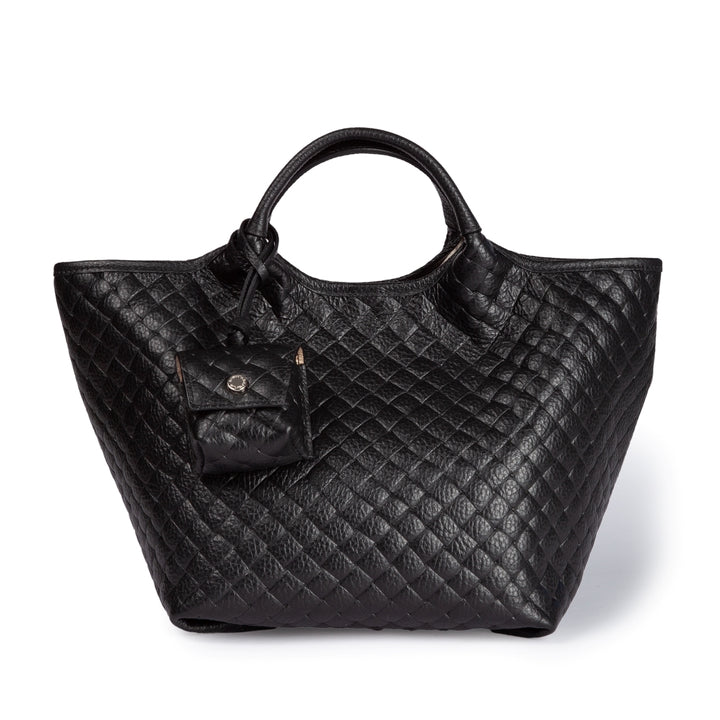 Joy Woven 5 in 1 borsa in pelle trasformabile con tracolla staccabile e charms porta AirPods