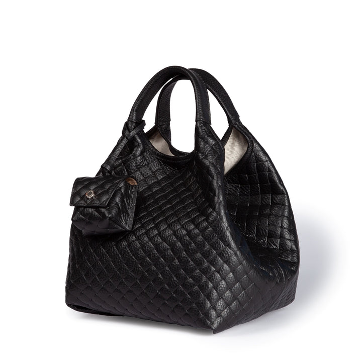 Joy Woven 5 in 1 borsa in pelle trasformabile con tracolla staccabile e charms porta AirPods