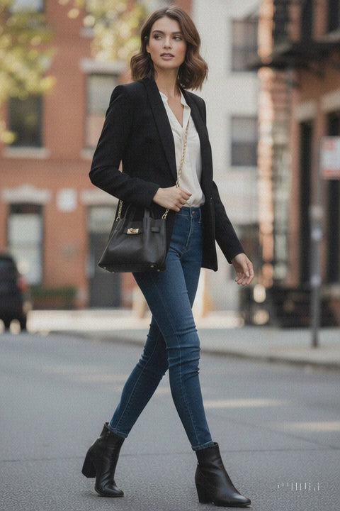 Sveva Mini – Borsa a mano in pelle liscia con spallaccio estensibile