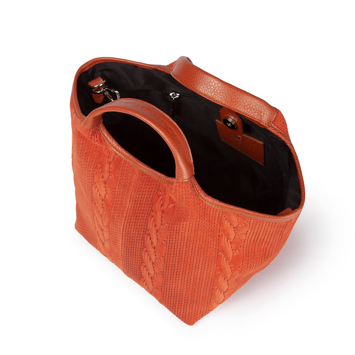 Joy Suede 5 in 1 borsa in pelle trasformabile con tracolla staccabile