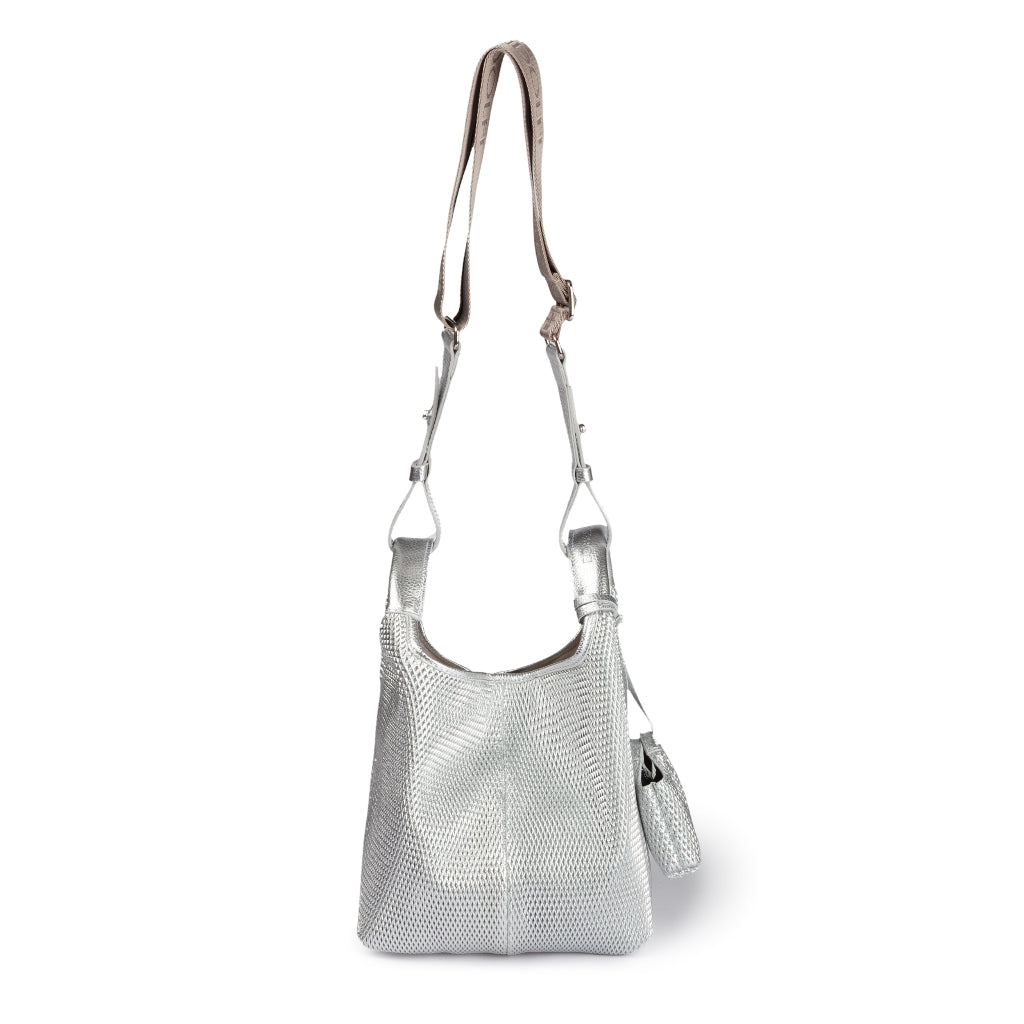 Joy Yuma 5 in 1 convertible leather bag with detachable shoulder strap