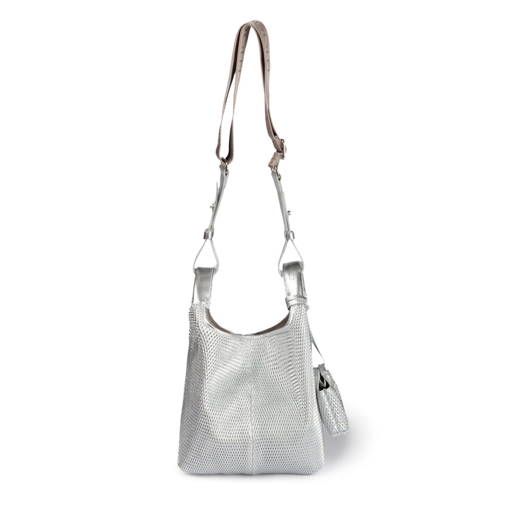 Joy Yuma 5 in 1 convertible leather bag with detachable shoulder strap