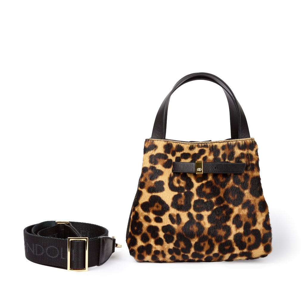 Joy 2.0 Pony – Borsa Trasformabile in Vitello Liscio e Cavallino con Mini Bag Removibile
