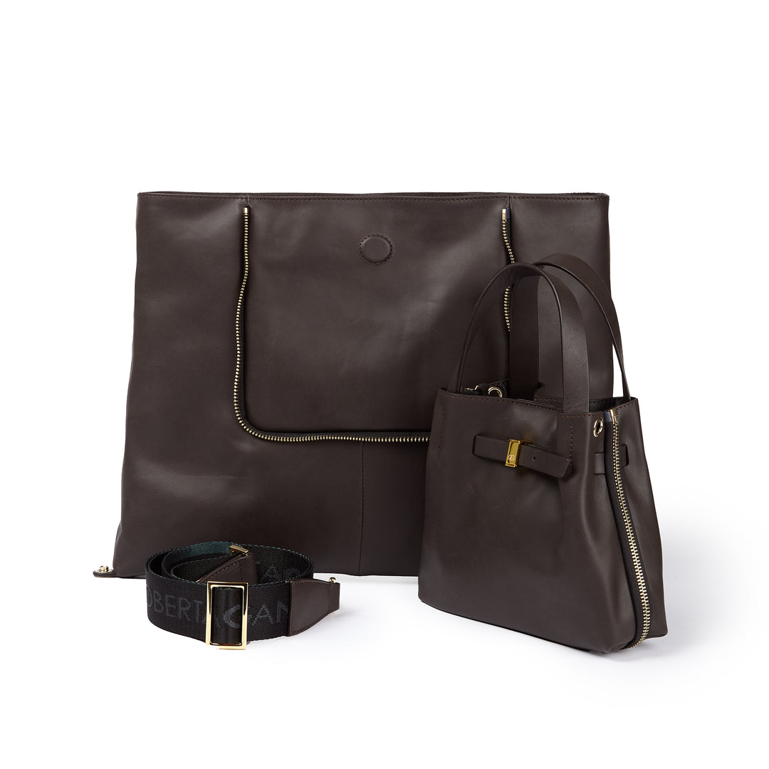 Joy 2.0 Smooth – Borsa Trasformabile in Vitello Liscio con Mini Bag Removibile
