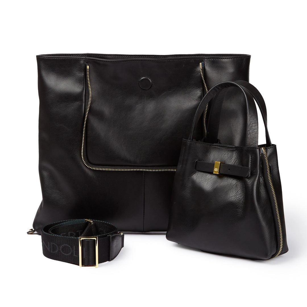 Joy 2.0 Smooth – Borsa Trasformabile in Vitello Liscio con Mini Bag Removibile