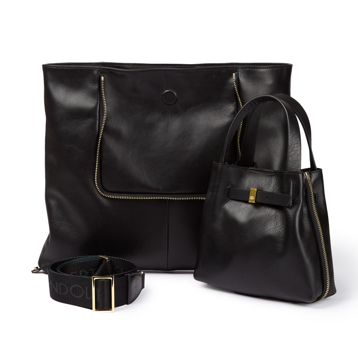 Joy 2.0 Smooth – Borsa Trasformabile in Vitello Liscio con Mini Bag Removibile