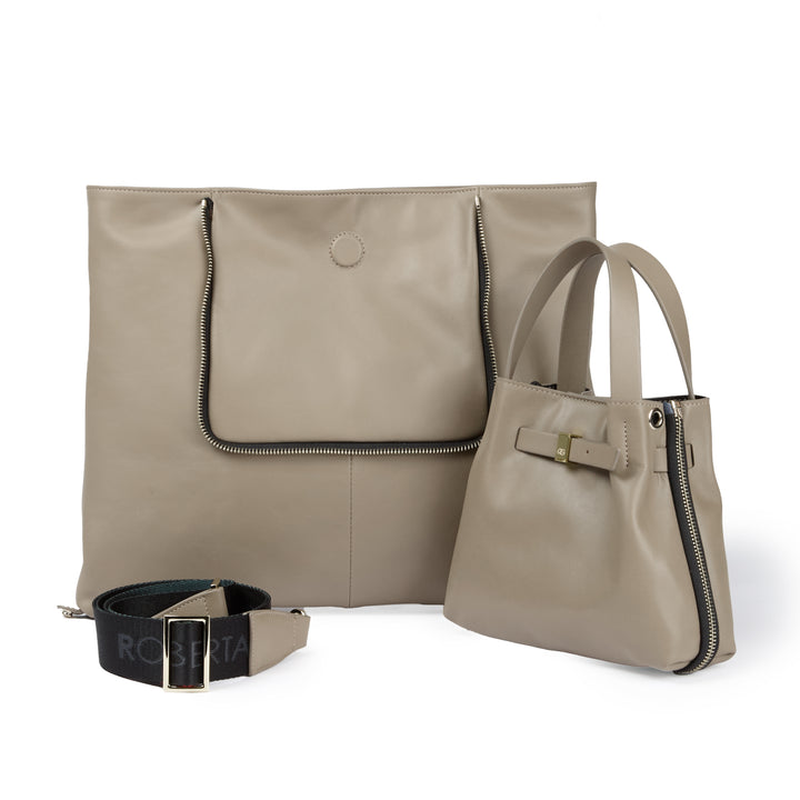 Joy 2.0 Smooth – Borsa Trasformabile in Vitello Liscio con Mini Bag Removibile