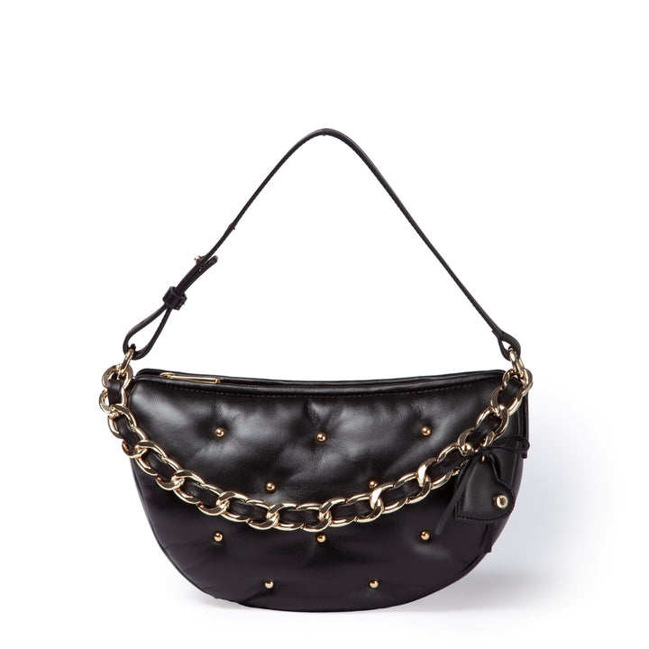 Marika baguette in soft nappa with transforming shoulder strap