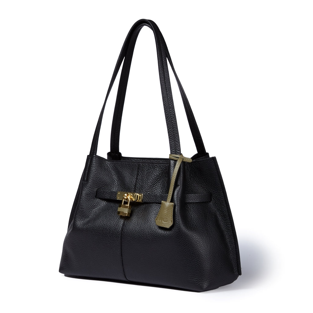 Giorgia Shopping medium borsa in pelle