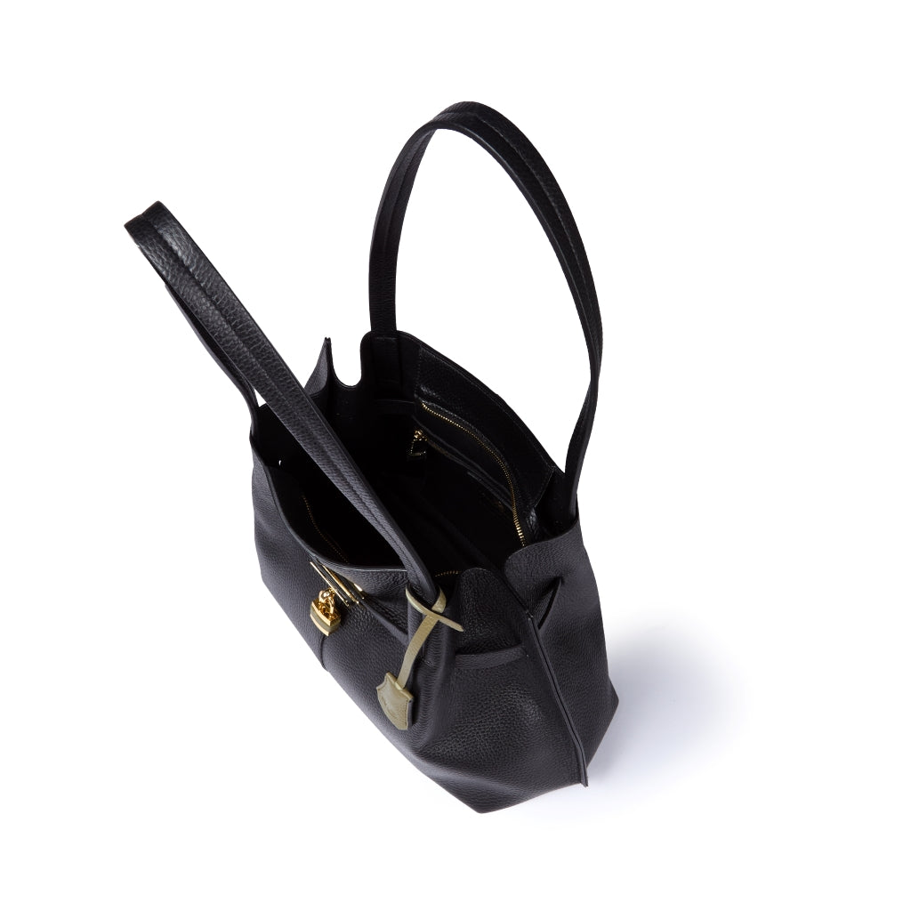 Giorgia Shopping medium borsa in pelle