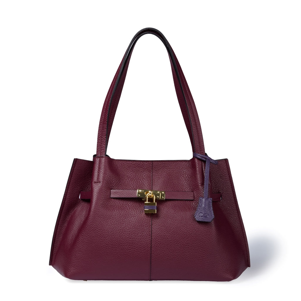 Giorgia Shopping medium borsa in pelle