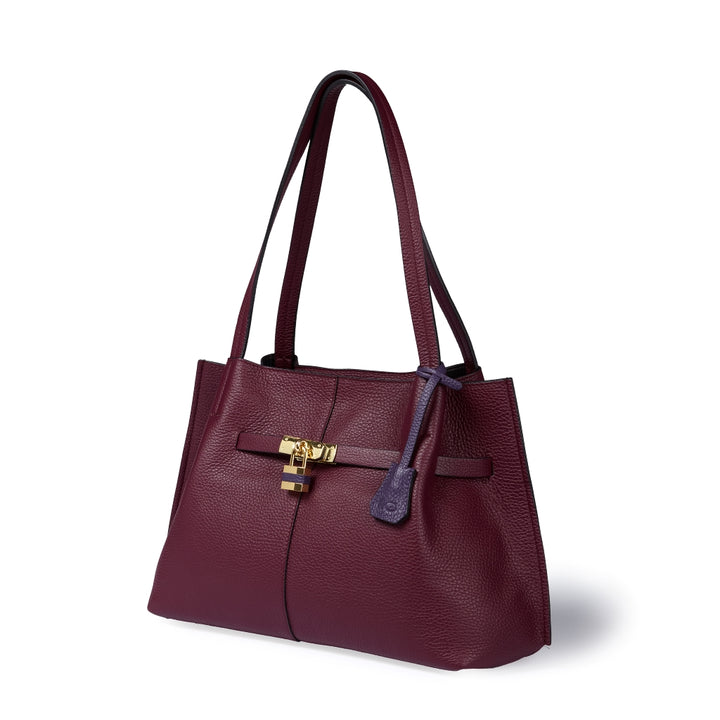 Giorgia Shopping medium borsa in pelle