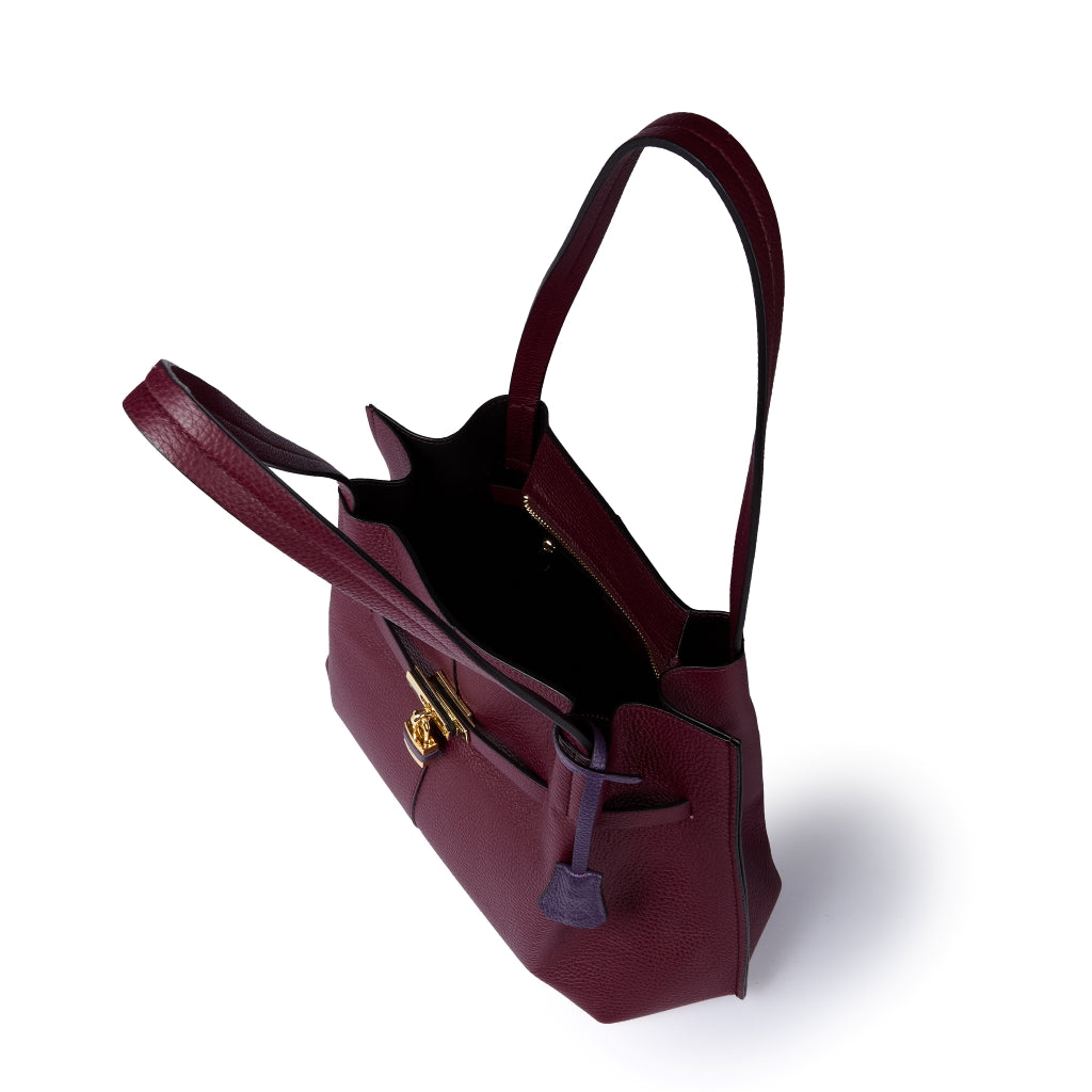 Giorgia Shopping medium borsa in pelle