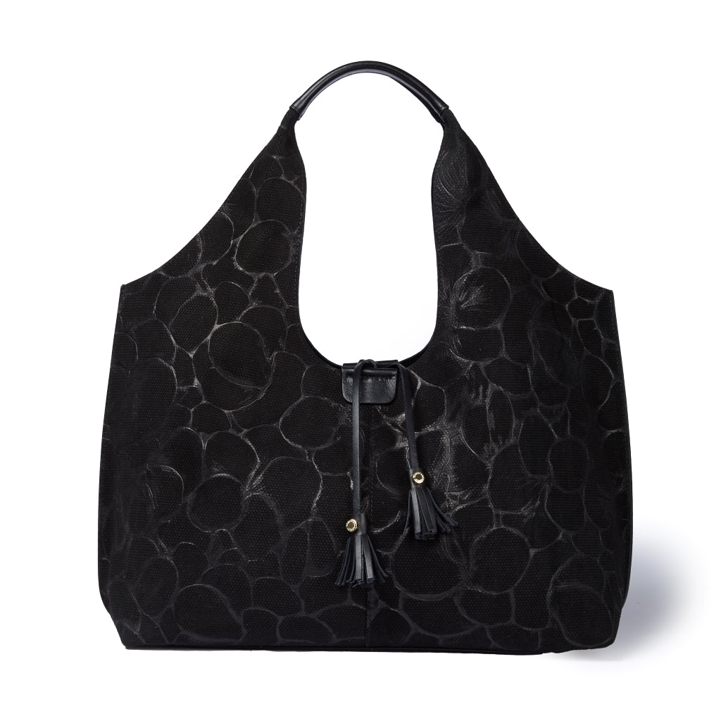Grace woven elongated bag in braided calfskin