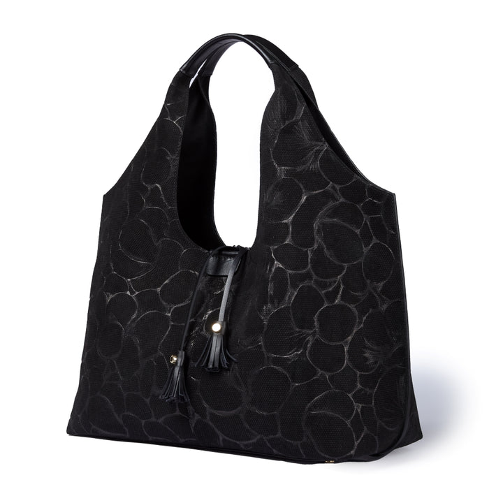 Grace woven elongated bag in braided calfskin