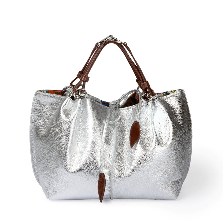 Margherita Medium reversible leather handbag