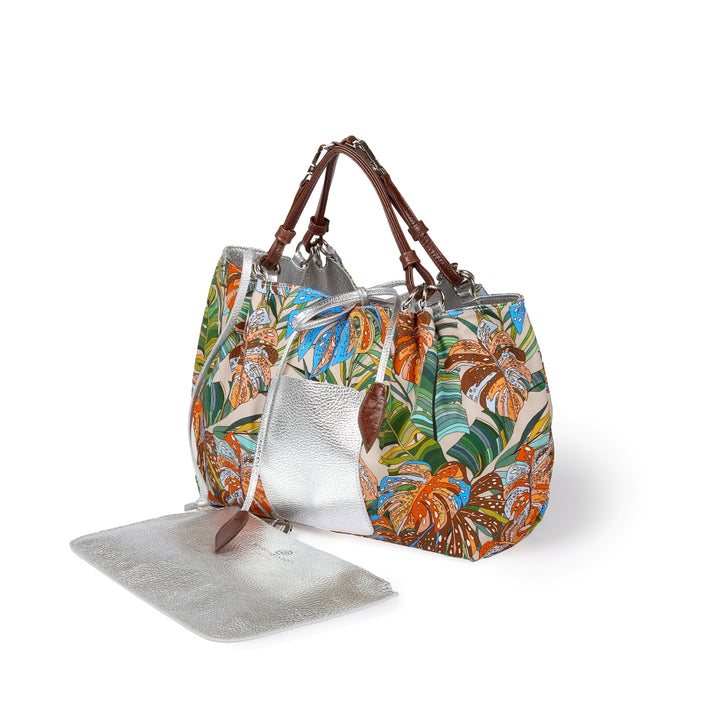 Margherita Medium reversible leather handbag