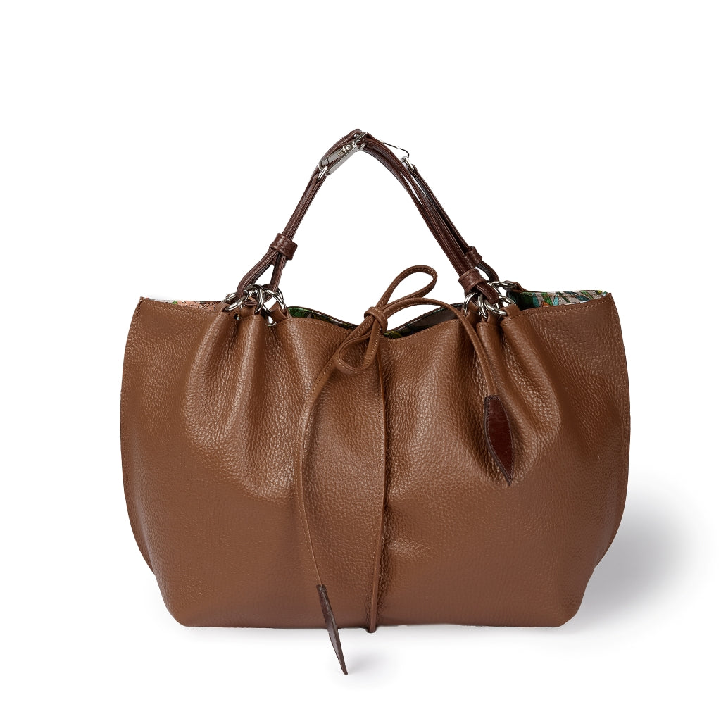 Margherita Medium reversible leather handbag