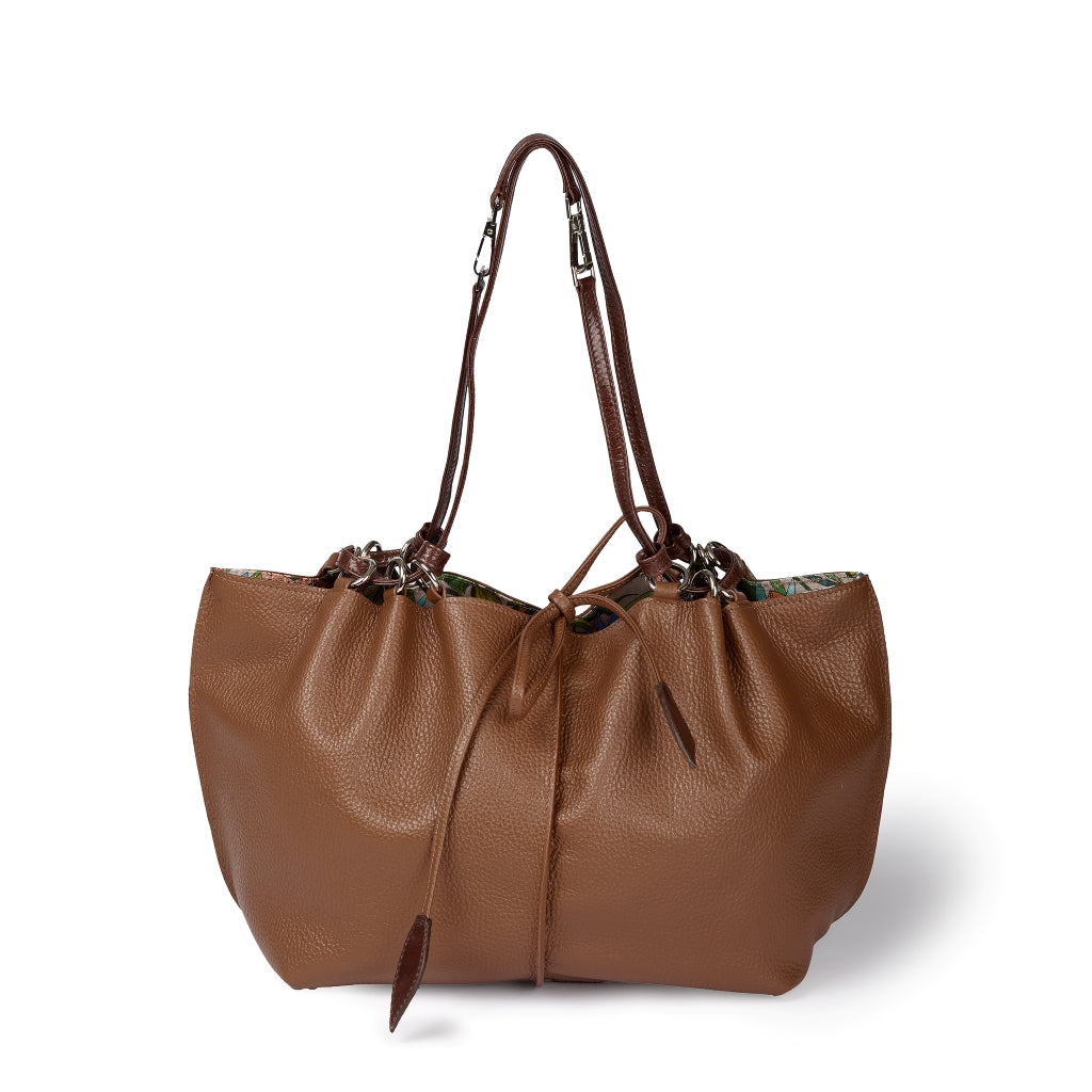 Margherita Medium reversible leather handbag