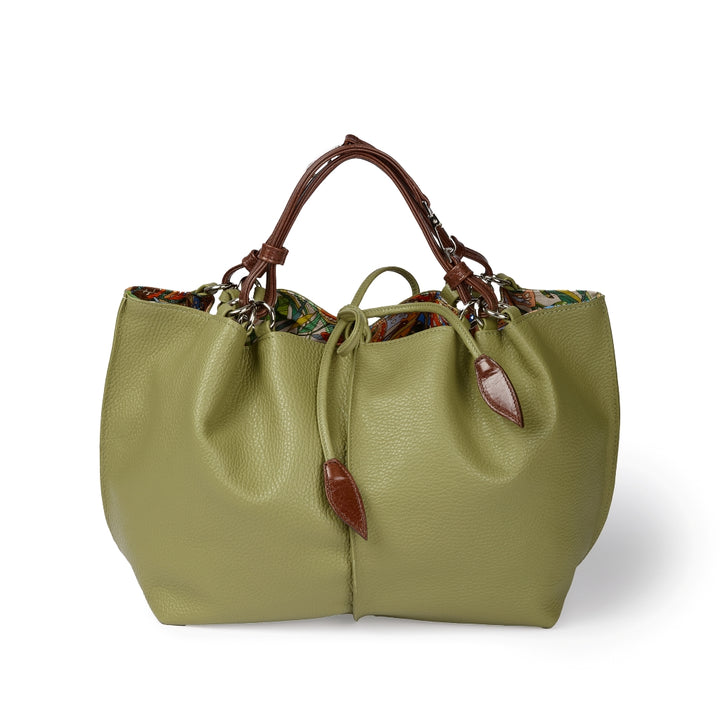 Margherita Medium reversible leather handbag