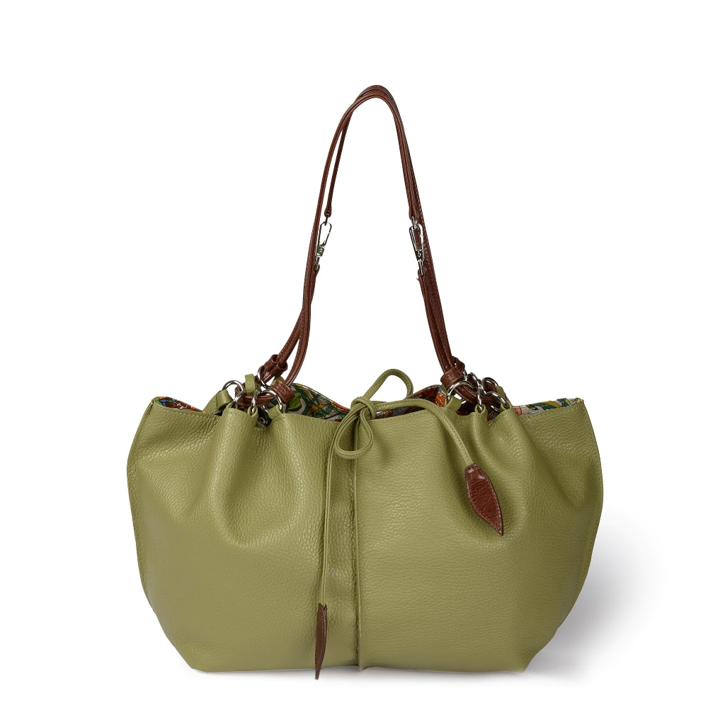 Margherita Medium reversible leather handbag