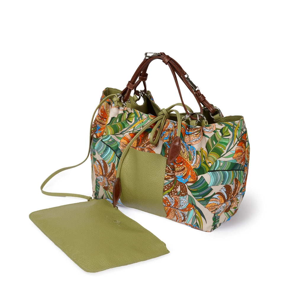 Margherita Medium reversible leather handbag