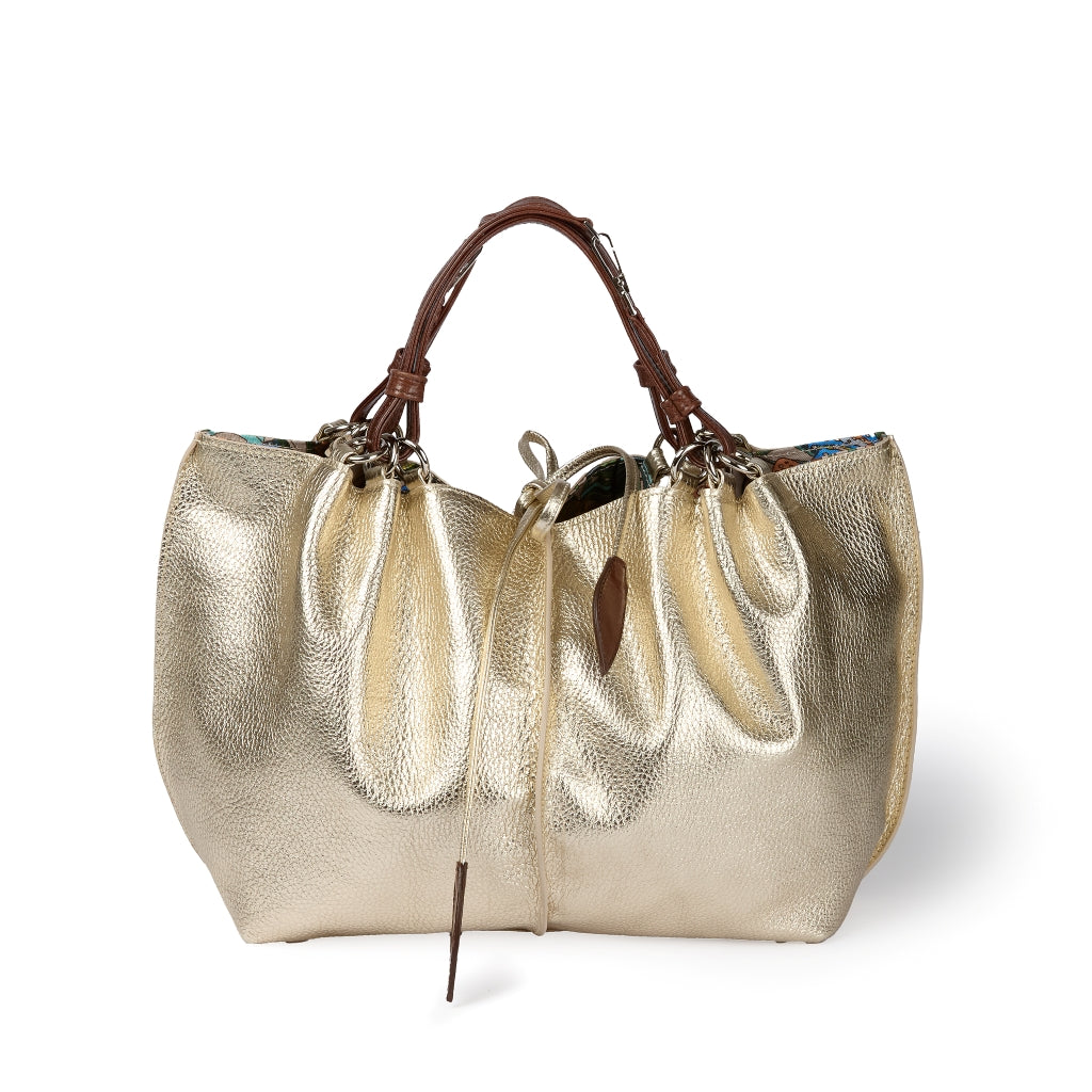 Margherita Medium reversible leather handbag