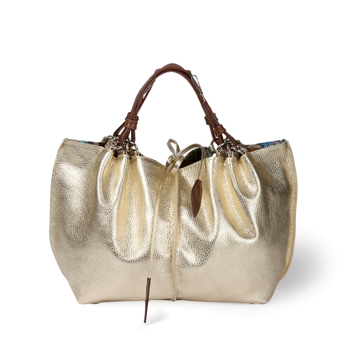Margherita Medium reversible leather handbag