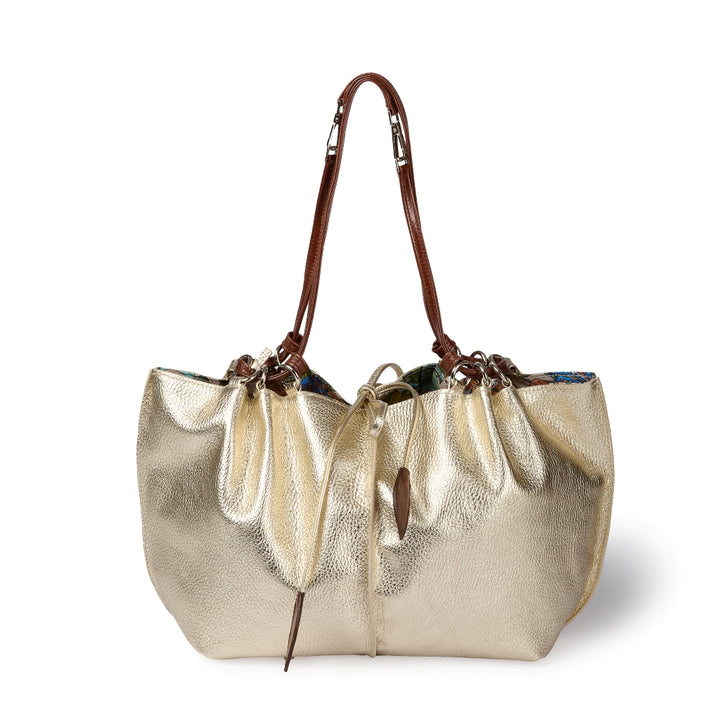 Margherita Medium reversible leather handbag