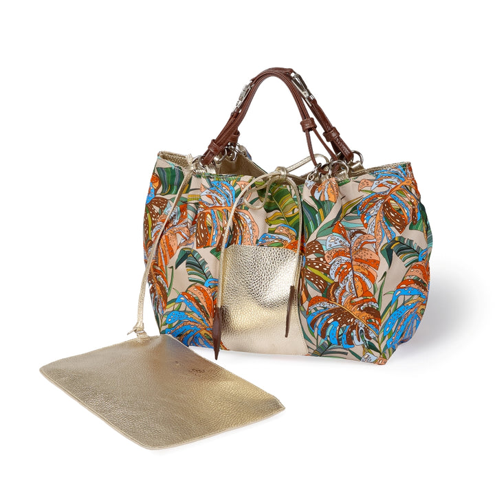 Margherita Medium reversible leather handbag