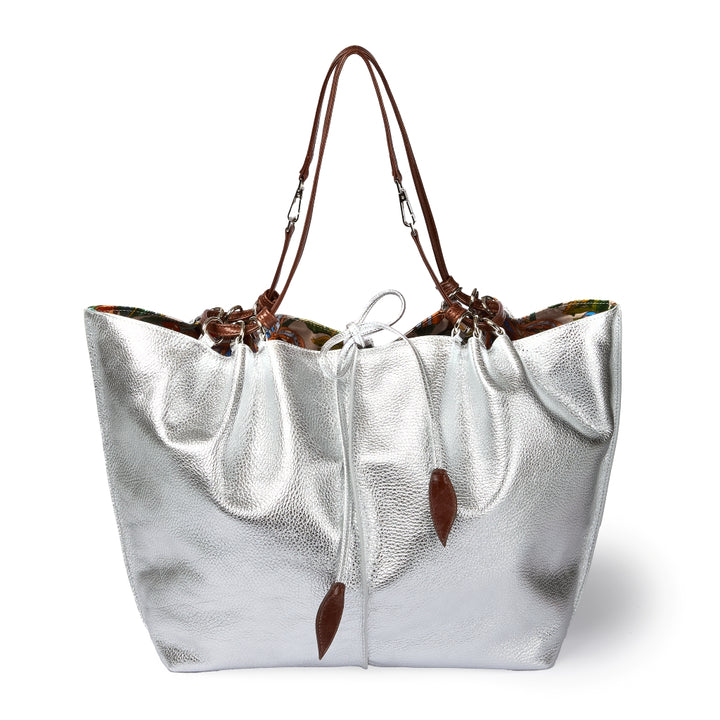 Margherita Large reversible leather handbag