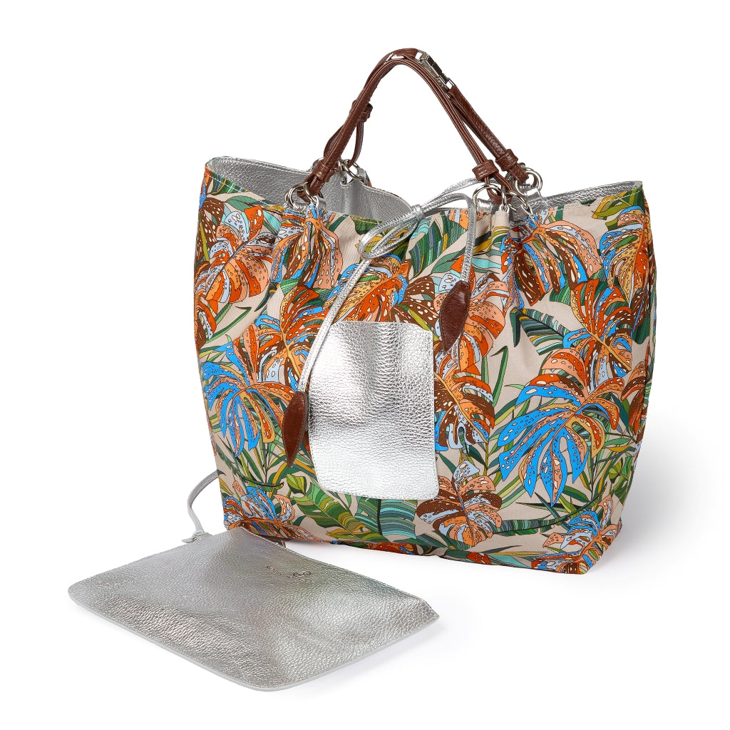 Margherita Large reversible leather handbag