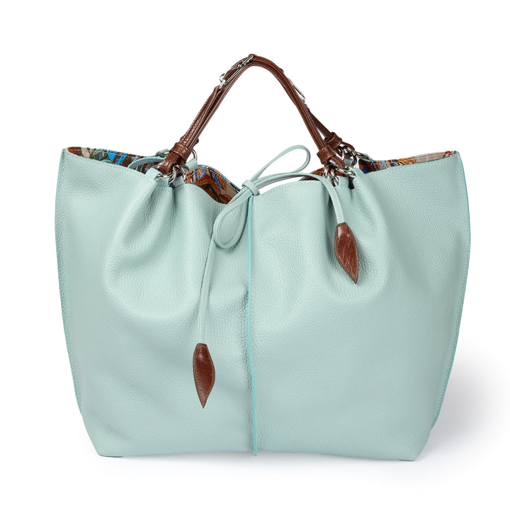 Margherita Large reversible leather handbag