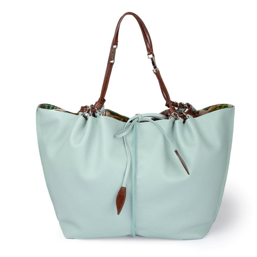 Margherita Large reversible leather handbag