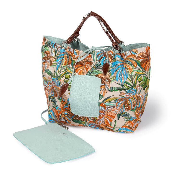 Margherita Large reversible leather handbag