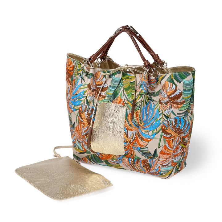 Margherita Large reversible leather handbag