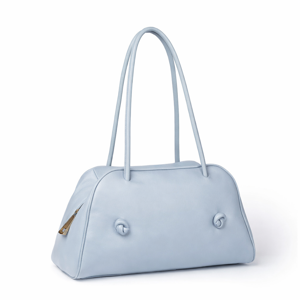 Alina Smooth Bowling in pelle liscia con manici regolabili