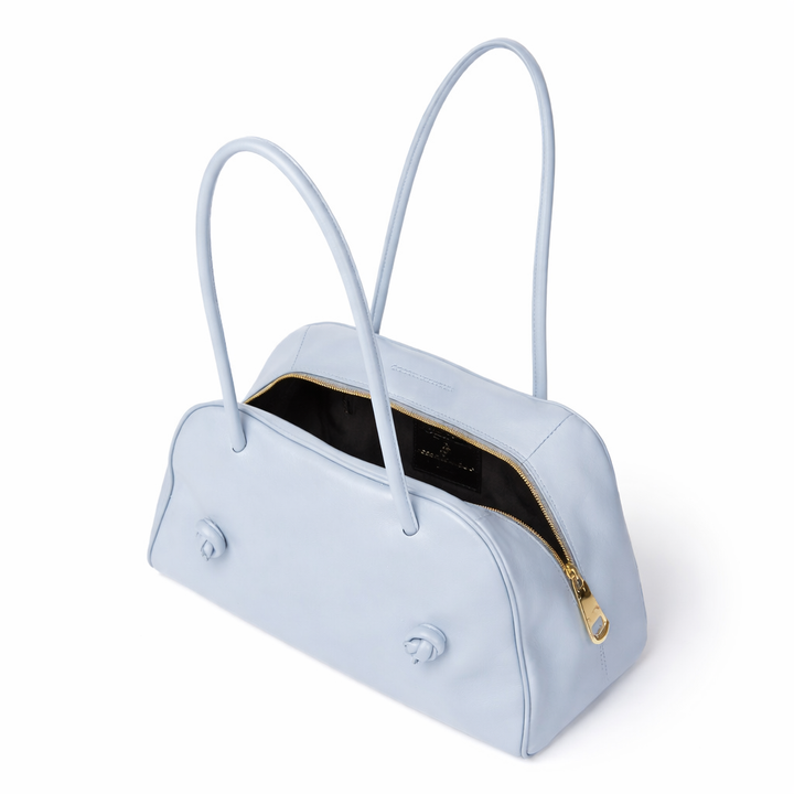 Alina Smooth Bowling in pelle liscia con manici regolabili