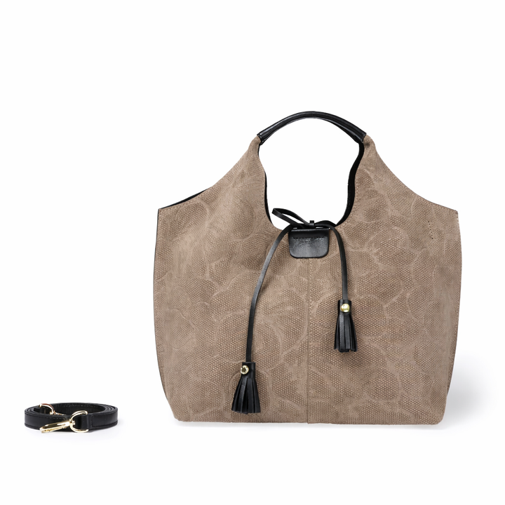 Grace woven elongated bag in braided calfskin